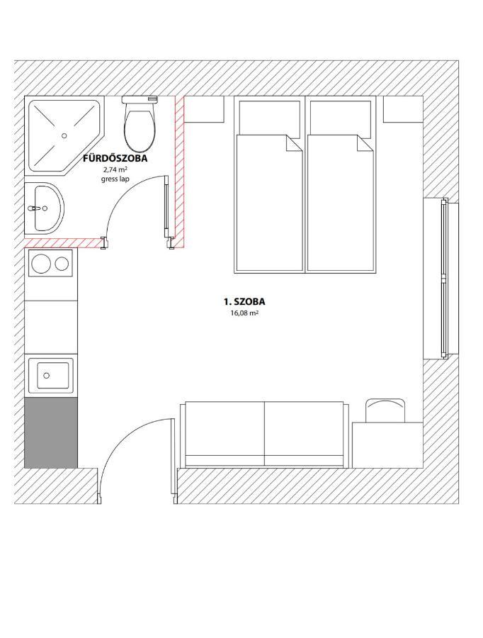 Chesscom Apartments Budapeşte Dış mekan fotoğraf